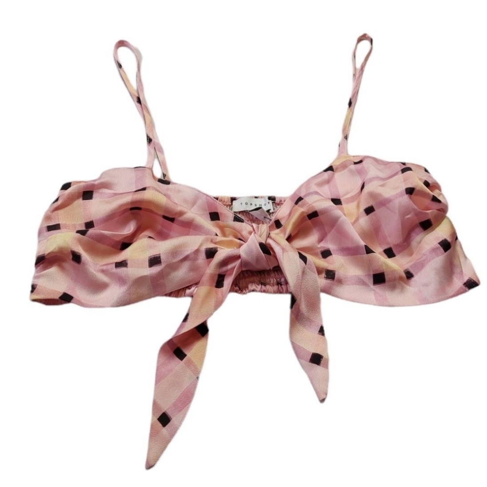 NWT Topshop Crop Bra Top Size 8